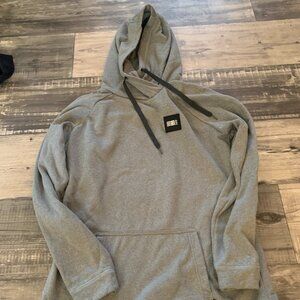 O'neill grey longer style hoodie.  Women's sz medium.